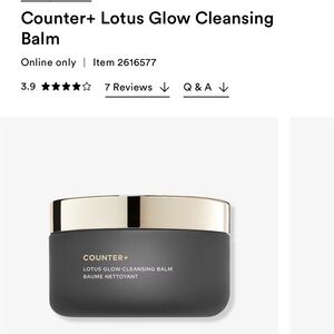 Beautycounter counter+ lotus glow cleansing brand new never used